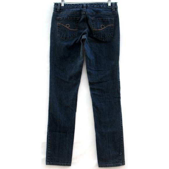 NoBo No Boundaries Skinny Dark Wash Sz Juniors 9 - Picture 1 of 4
